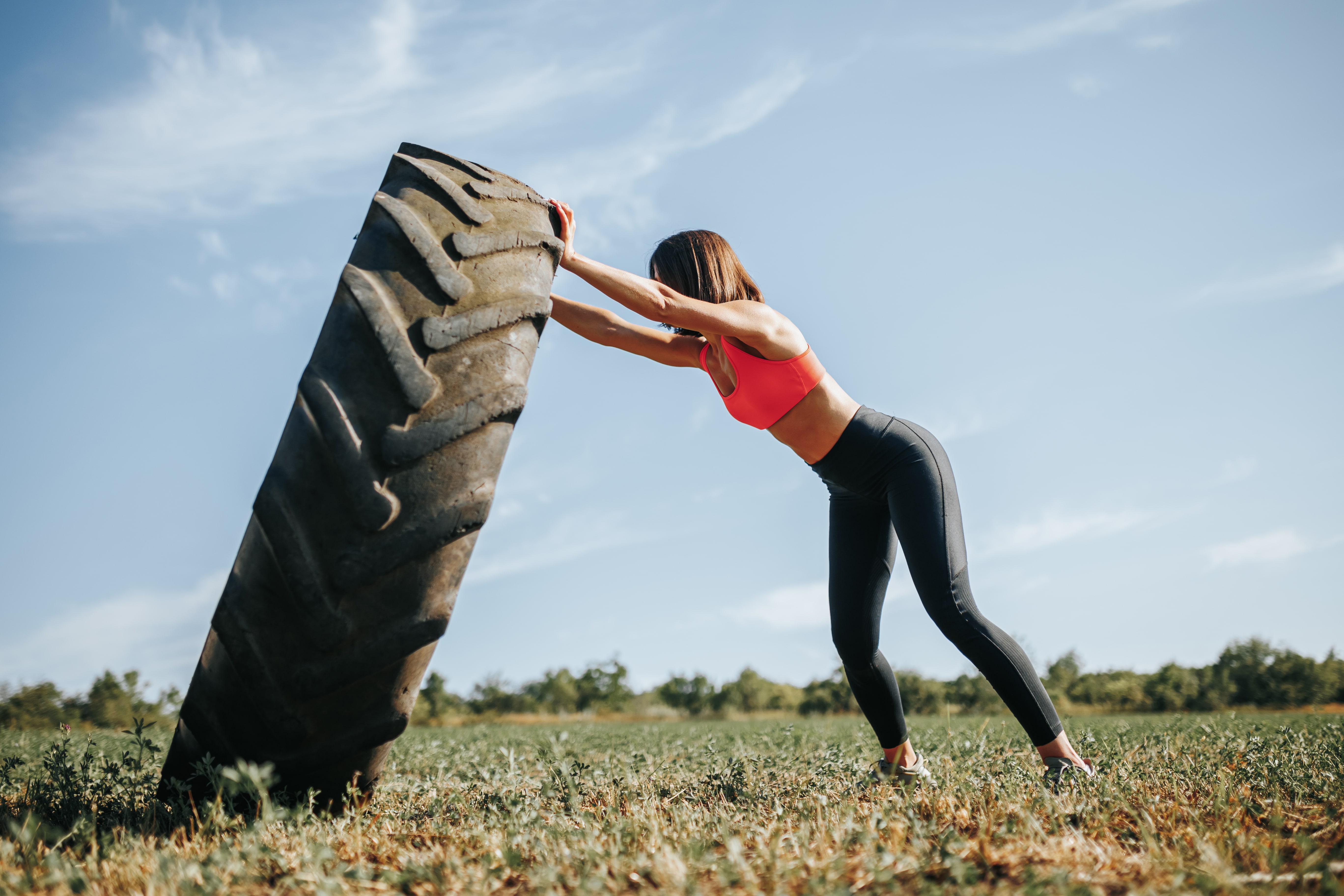 Flipping Tires for Fitness: A Surprising Full-Body Workout